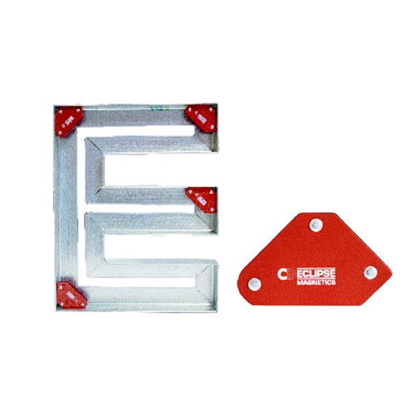 Combo 4 nam châm ke góc mini lực hút 4kg Eclipse QHCPS