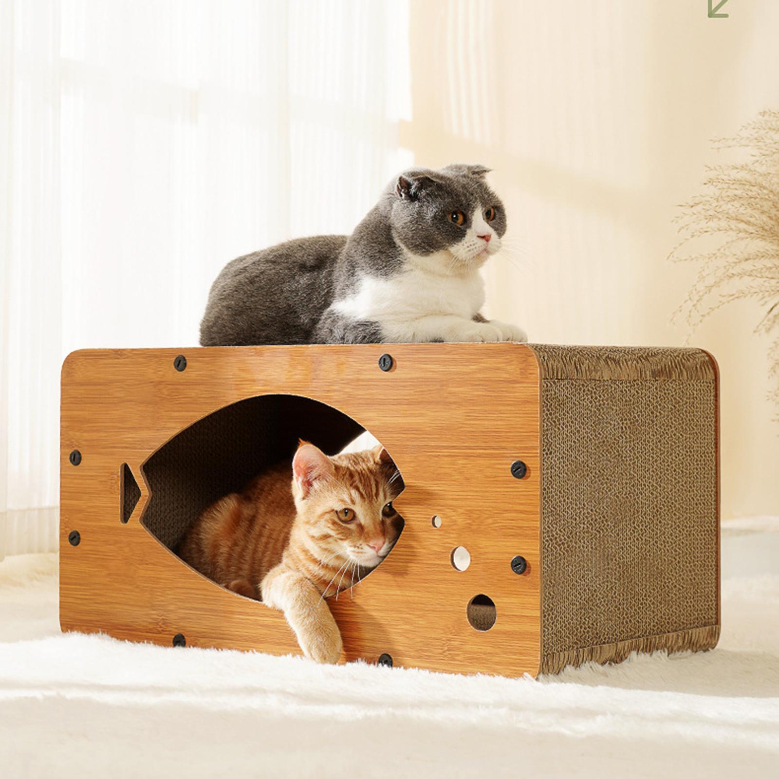 Cat Scratching  Corrugated Cardboard for Indoor Cats Kitten
