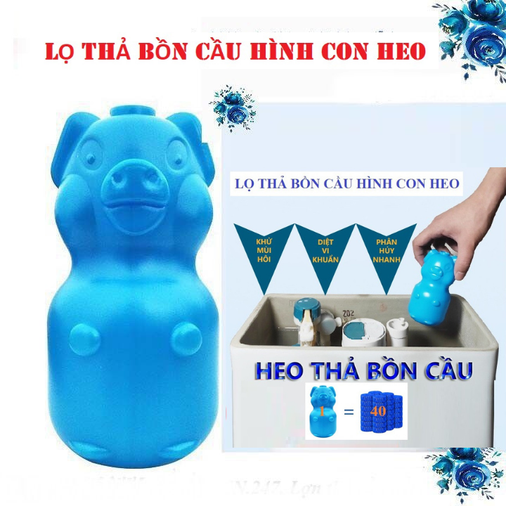 Viên Thả Bồn Cầu Nhật Bản, Vệ Sinh, Giúp Hỗ Trợ Giảm Thông Tắc Bồn Cầu Và Khử Mùi, Diệt Sạch 99% Vi Khuẩn - Hàng Chính Hãng MINIIN