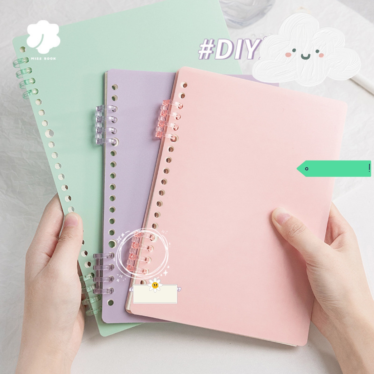 Ruột Sổ Còng Giấy Refill, Ruột Sổ Còng Bullet Journal Kích Thước A4, B5, A5