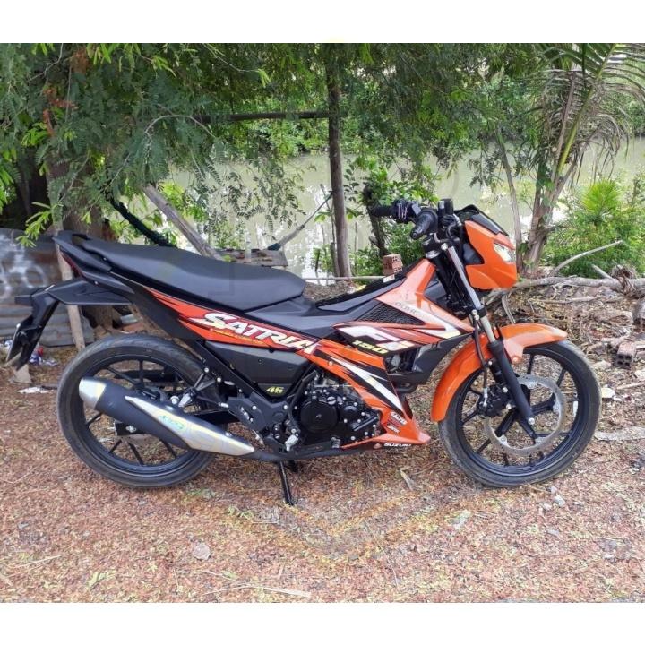 Tem rời dành cho satria fi đỏ đen