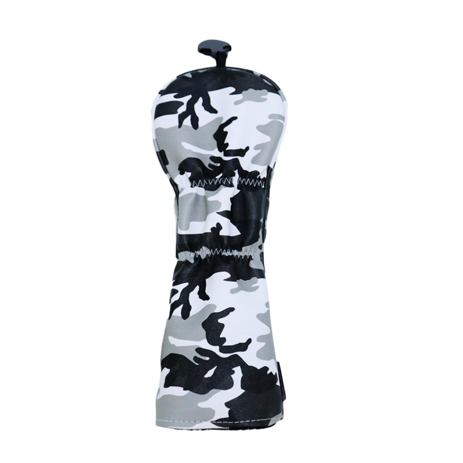 2x Golf Head Covers #1 Driver #3 #5 Fairway UT Wood Club Headcover & No. Tag