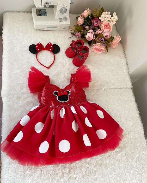 ĐẦM MINIE MOUSE HQ1073