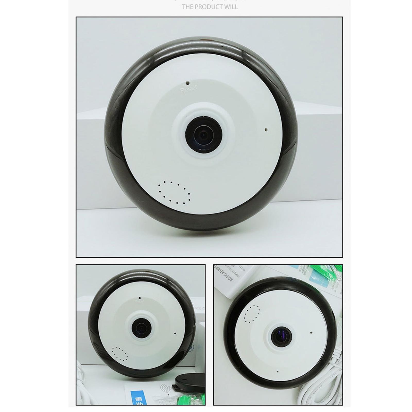 Wireless Cameras Fisheyes Lens 360 Panoramic Mini cam for Indoor Nanny