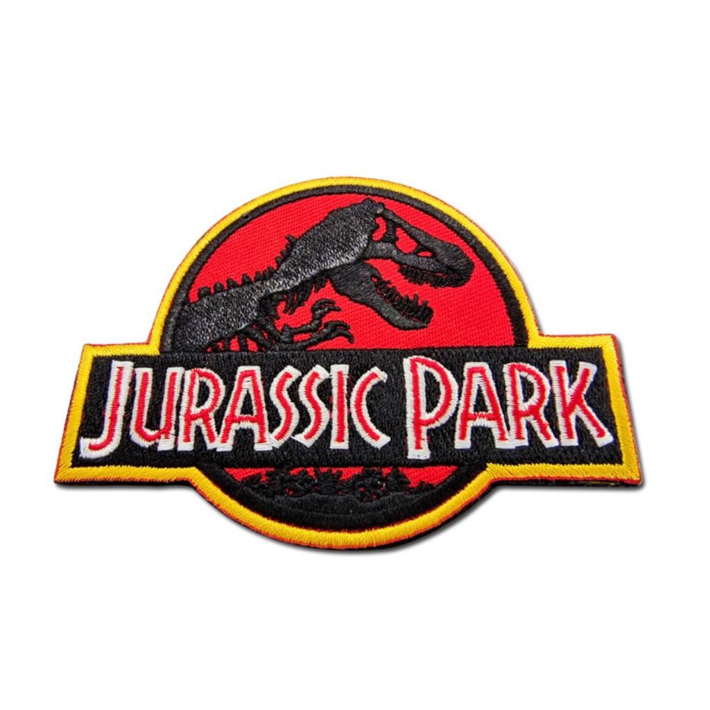 Patch_miếng dán velcro vải Jarussic Park công viên khủng long