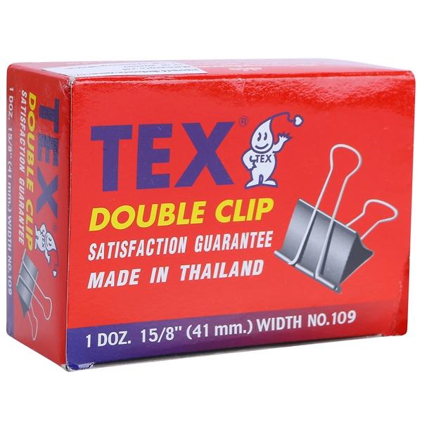 Hộp 12 Kẹp Bướm 41 mm - Tex 109