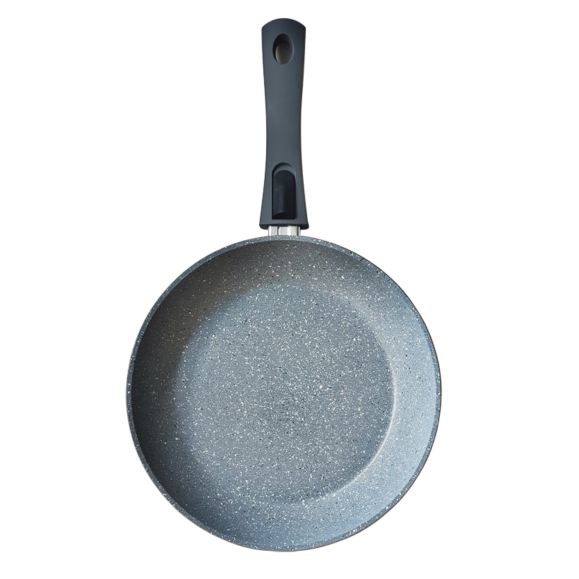 CHẢO VÂN ĐÁ CHỐNG DÍNH GREEN COOK 28CM