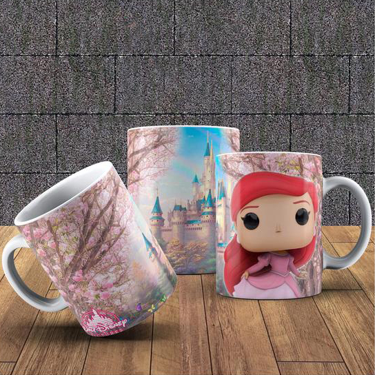 Cốc sứ Princess công chúa ARIEL Funko POP Disney