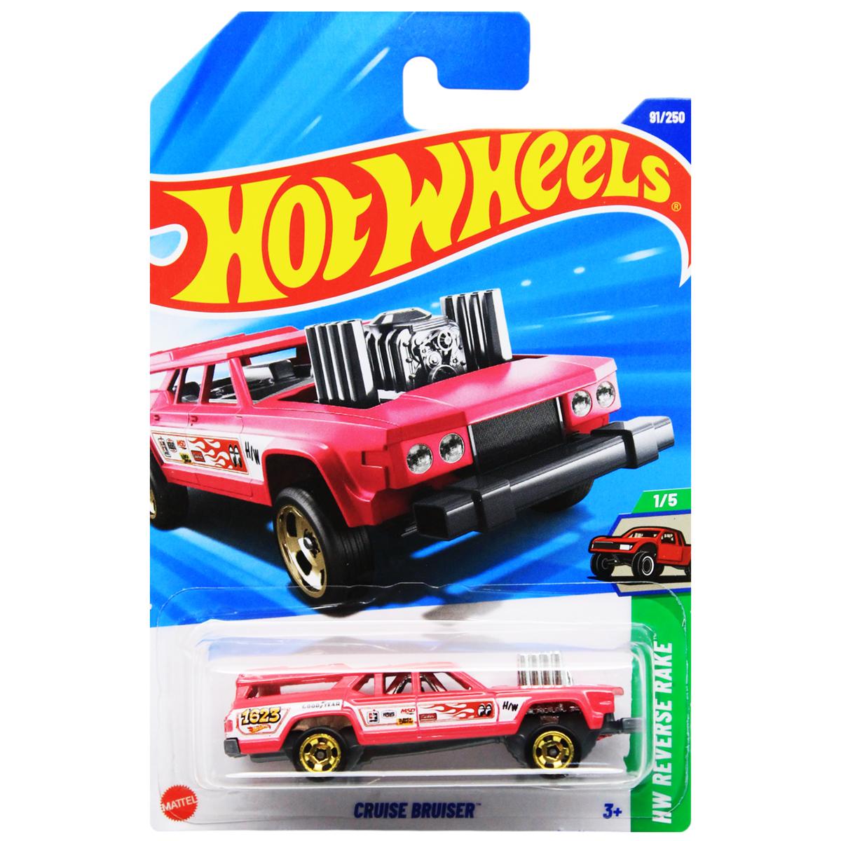 Siêu Xe Hot Wheels C4982 - 91/250 - Cruise Bruiser (Mẫu Màu Giao Ngẫu Nhiên)