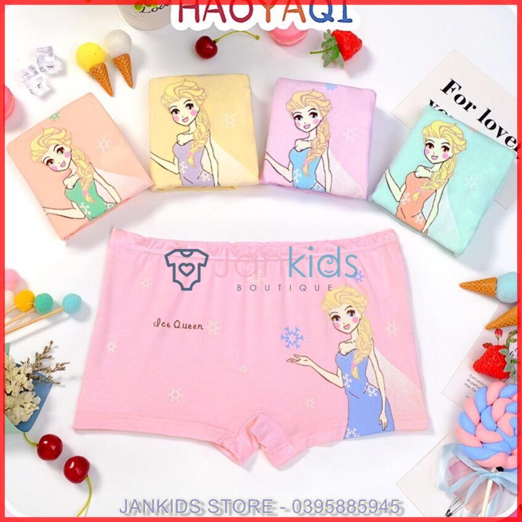 Quần chip đùi, quần chip tam giác, quần lót cotton mềm mại cho bé gái 1-10 tuổi