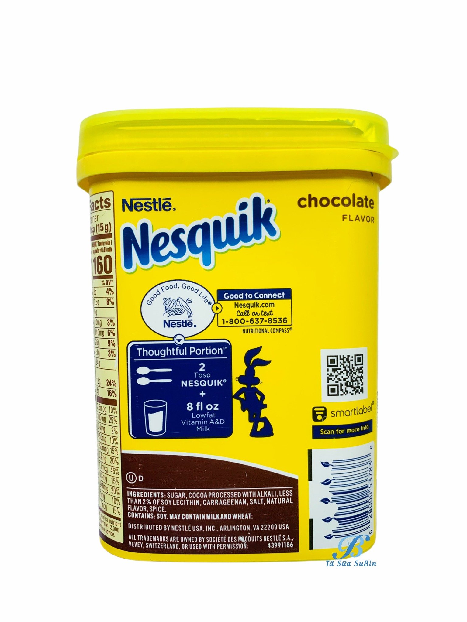 Bột cacao Nestlé Socola Nesquik Chocolate 285g. date 03/2024