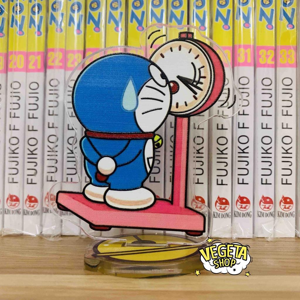 Mô Hình Tượng Standee Acrylic Mica 2 mặt - Doremon Doraemon Nobita Shizuka Xuka Chaien Jaian Suneo Xeko - 8~10cm