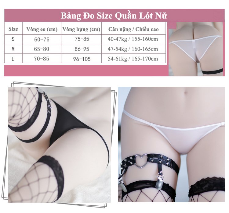 Quần Lót Nữ Tam Giác Cao Cấp. Lưng Thấp Siêu Gợi Cảm. Quần Lót Nữ Sexy