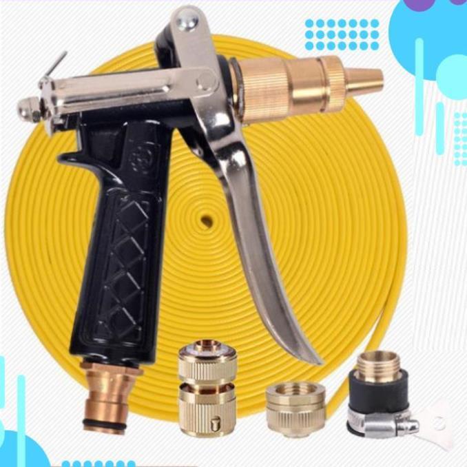 Bộ dây và vòi xịt tăng áp lực nươc 300% loại 10m (cút đồng) 206712