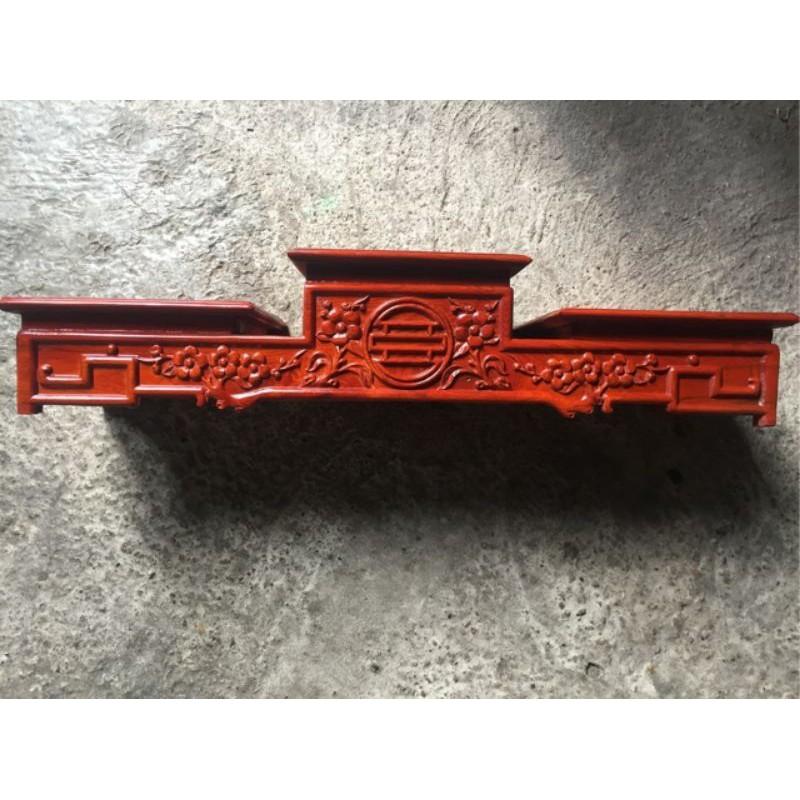 Đế tam cấp tam sơn gỗ hương nhiều kích cỡ