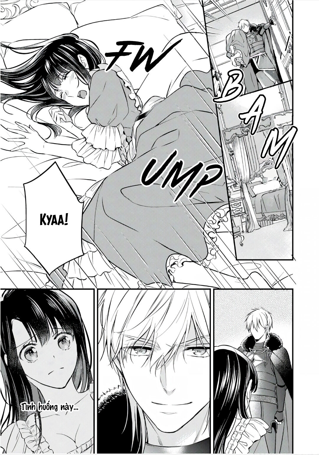 xuyên vào thế giới khác, trở thành thế thân cho công chúa rồi bị bạo chúa mang đi chapter 2.1 9