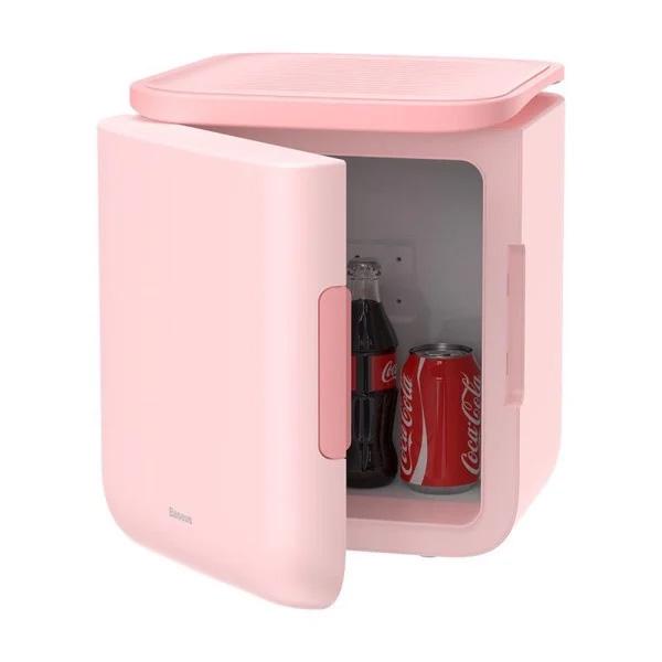 Tủ lạnh mini Baseus Igloo Mini Fridge for Students (6L, làm mát và giữ ấm, 220V) - hàng chính hãng.