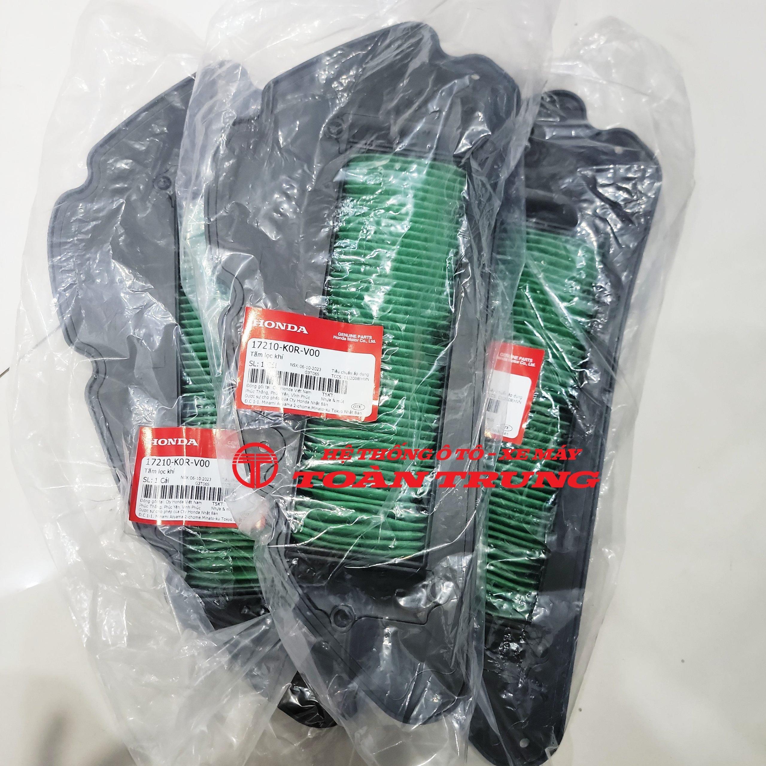 Tấm lọc khí SH 125/150/160 (2019-2024) chính hãƞg Honda &quot;17210K0RV00&quot;