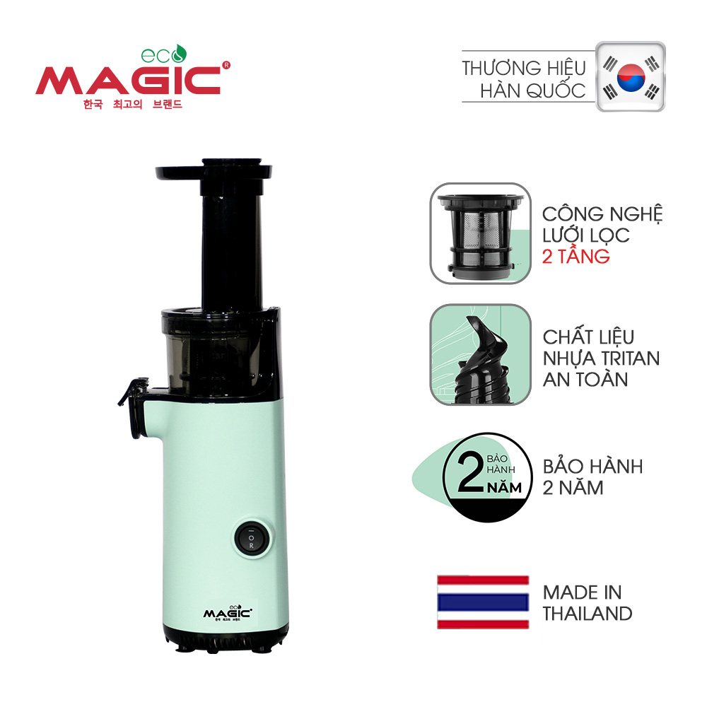 Máy ép tốc độ chậm thế hệ mới Magic Eco AC-131 - Hàng chính hãng