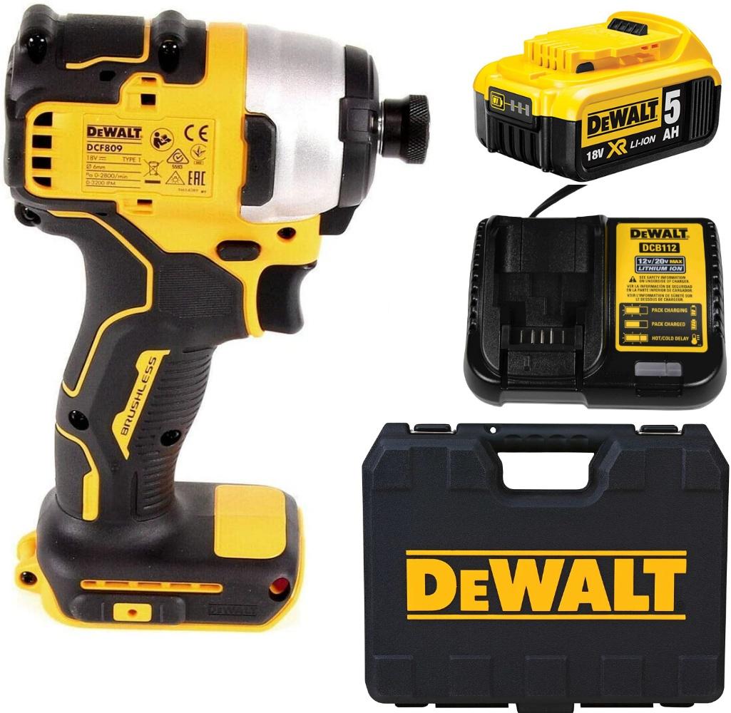 MÁY VẶN VÍT DÙNG PIN CẦM TAY 20VMAX/BL DEWALT DCF809P1- HÀNG CHÍNH HÃNG