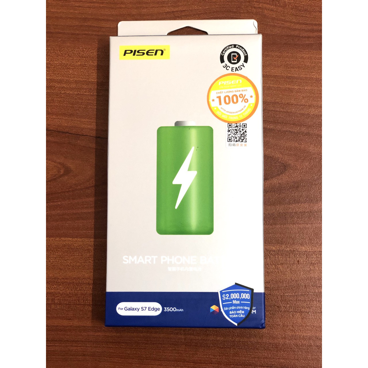 Pin điện thoại dành cho Sam Sung S7Edge  TS-MT-SAMS7E ( 3.85V , 3500mAh) _Hàng chính hãng