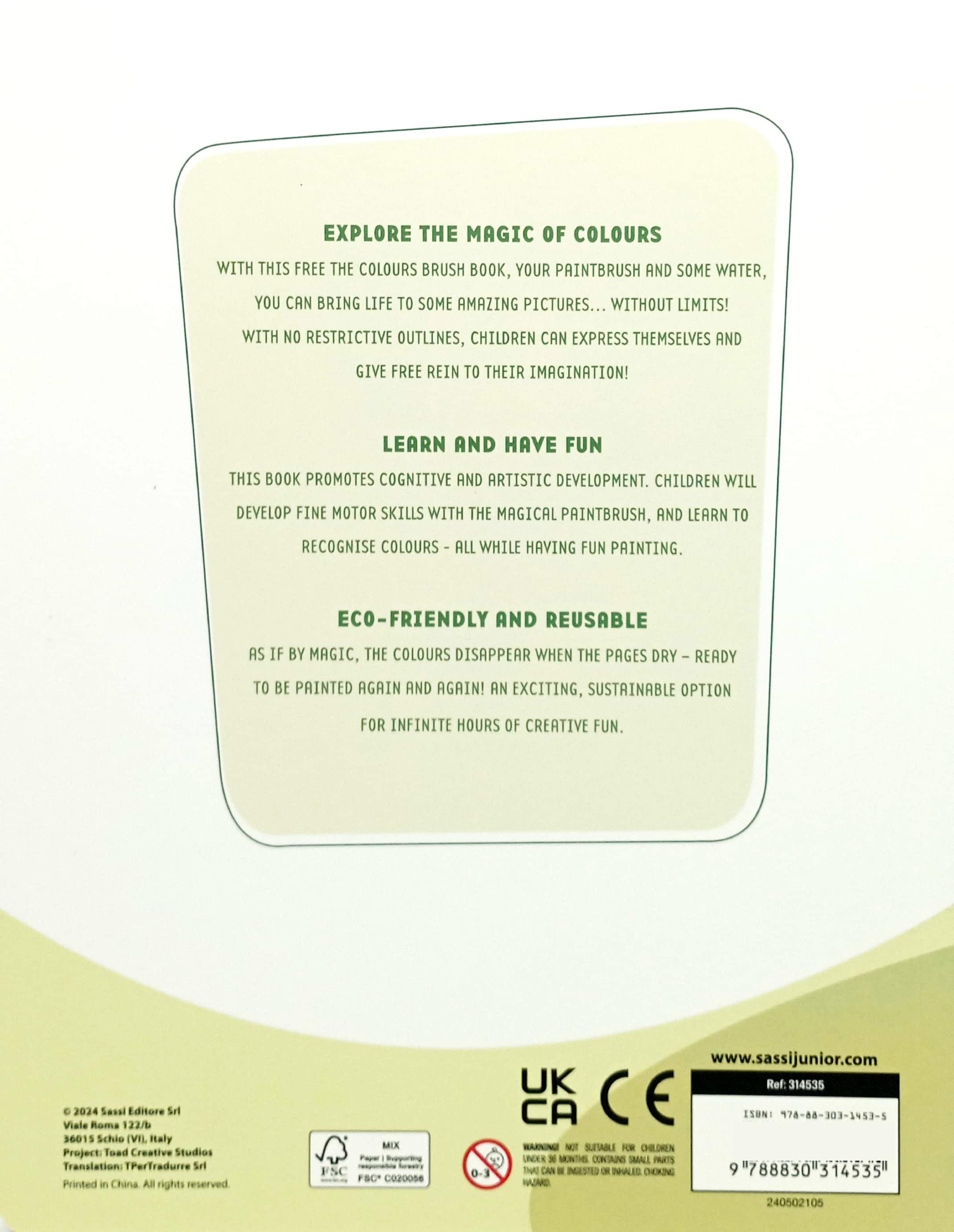 Sách ngoại văn: Magic Ink - A Free The Colours Brush Book - The Farm