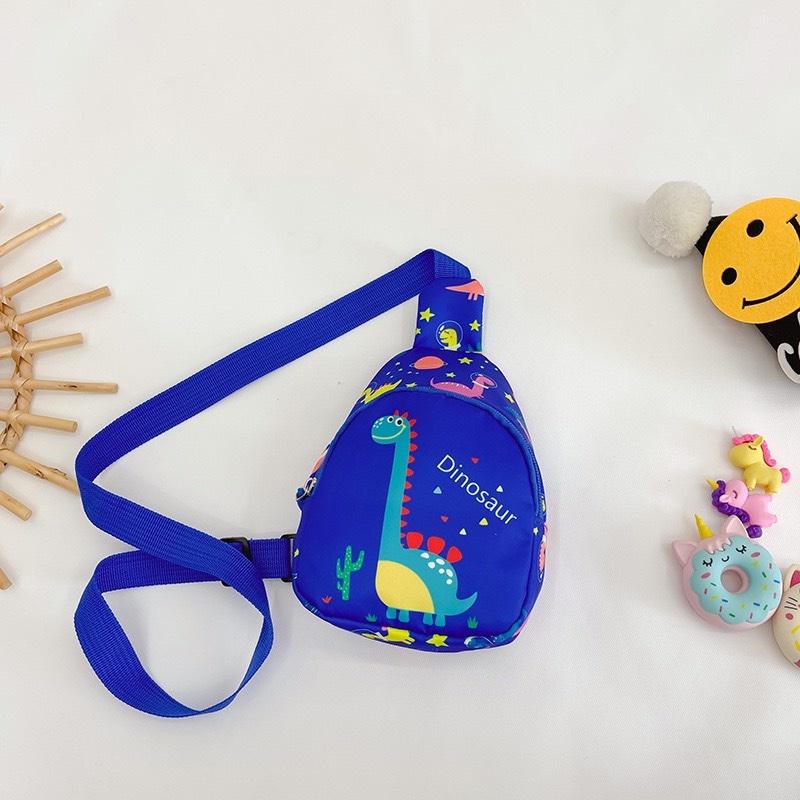 Túi đeo chéo bao tử cho bé trai bé gái phù hợp trẻ em từ 3 tuổi đeo ngực mini nhiều hình dễ thương Xu Xu Kids