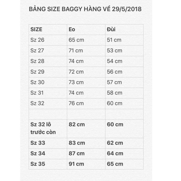 Quần baggy jeans nữ rách kiểu có BIG SIZE 2066