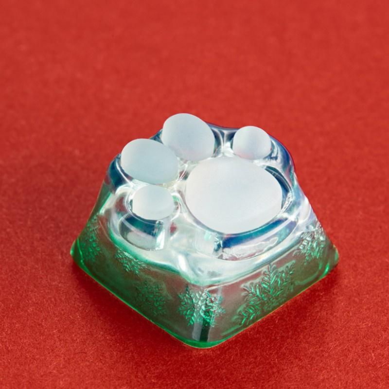 HSV 3D Resin -Cat Paws Color Pad Mechanical Keyboard KeyCaps for Cherry MX Switches