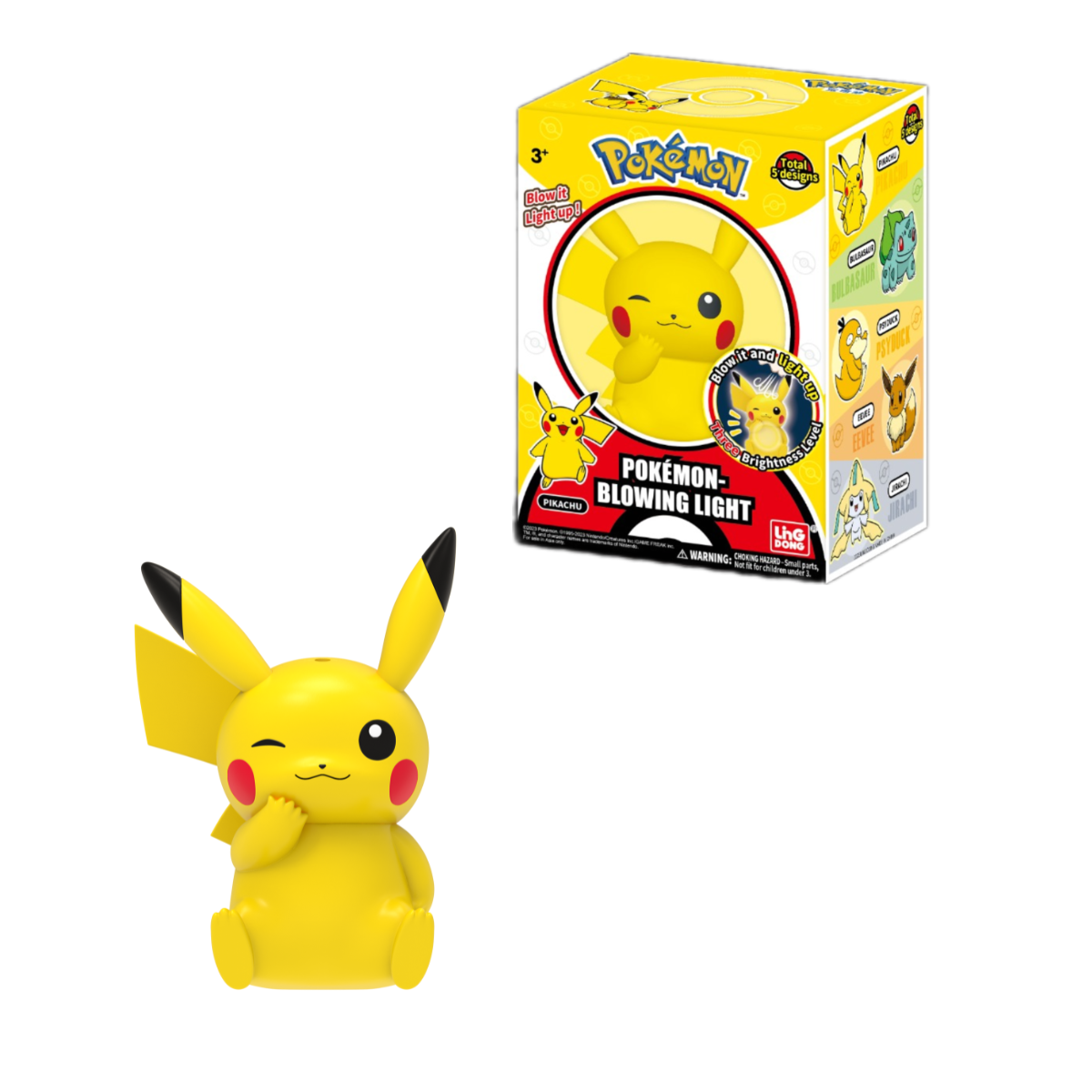 Đồ Chơi Mô Hình Phát Sáng Pokemon Pikachu POKEMON TOYS 8186