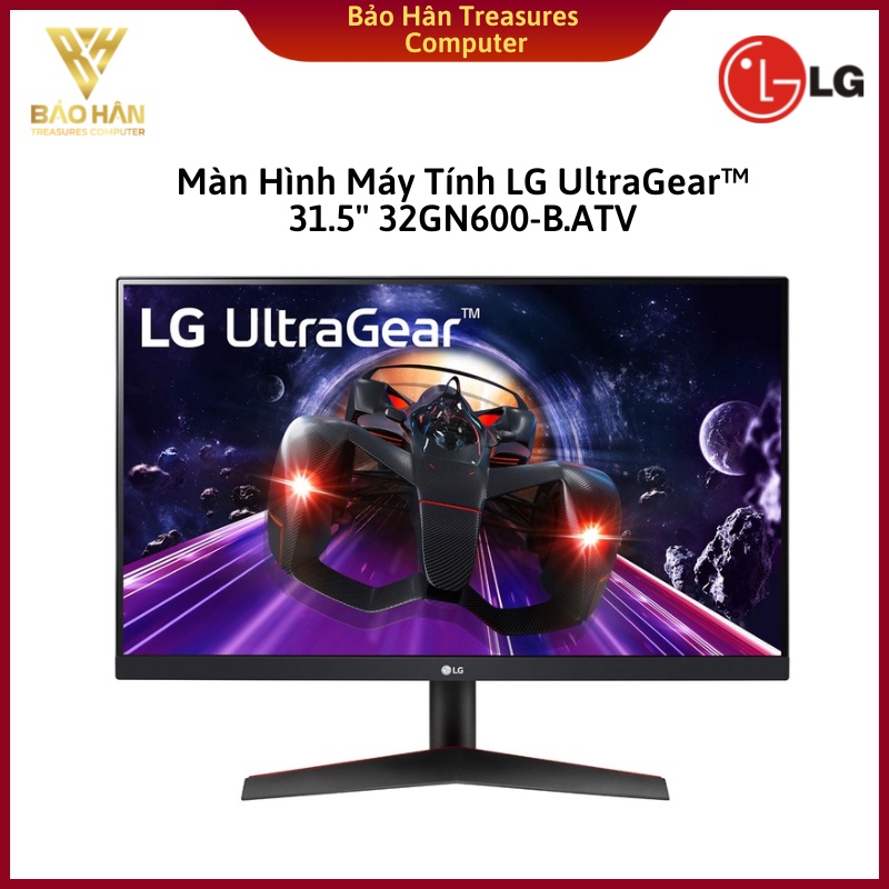 Màn hình LCD LG 31.5'' 32GN600-B.ATV (2560x1440, VA, 165Hz, 1ms, Freesync) - Hàng Chính Hãng