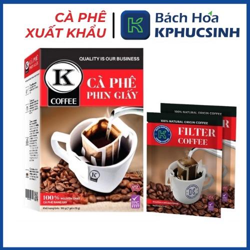 Cà phê túi lọc K-FILTER tiện lợi (105g/Hộp)
