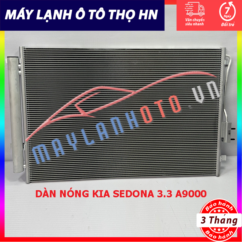 Dàn (giàn) nóng Kia Sedona 3.3 ( giàn dài ) Hàng xịn Hàn Quốc (hàng chính hãng nhập khẩu trực tiếp)