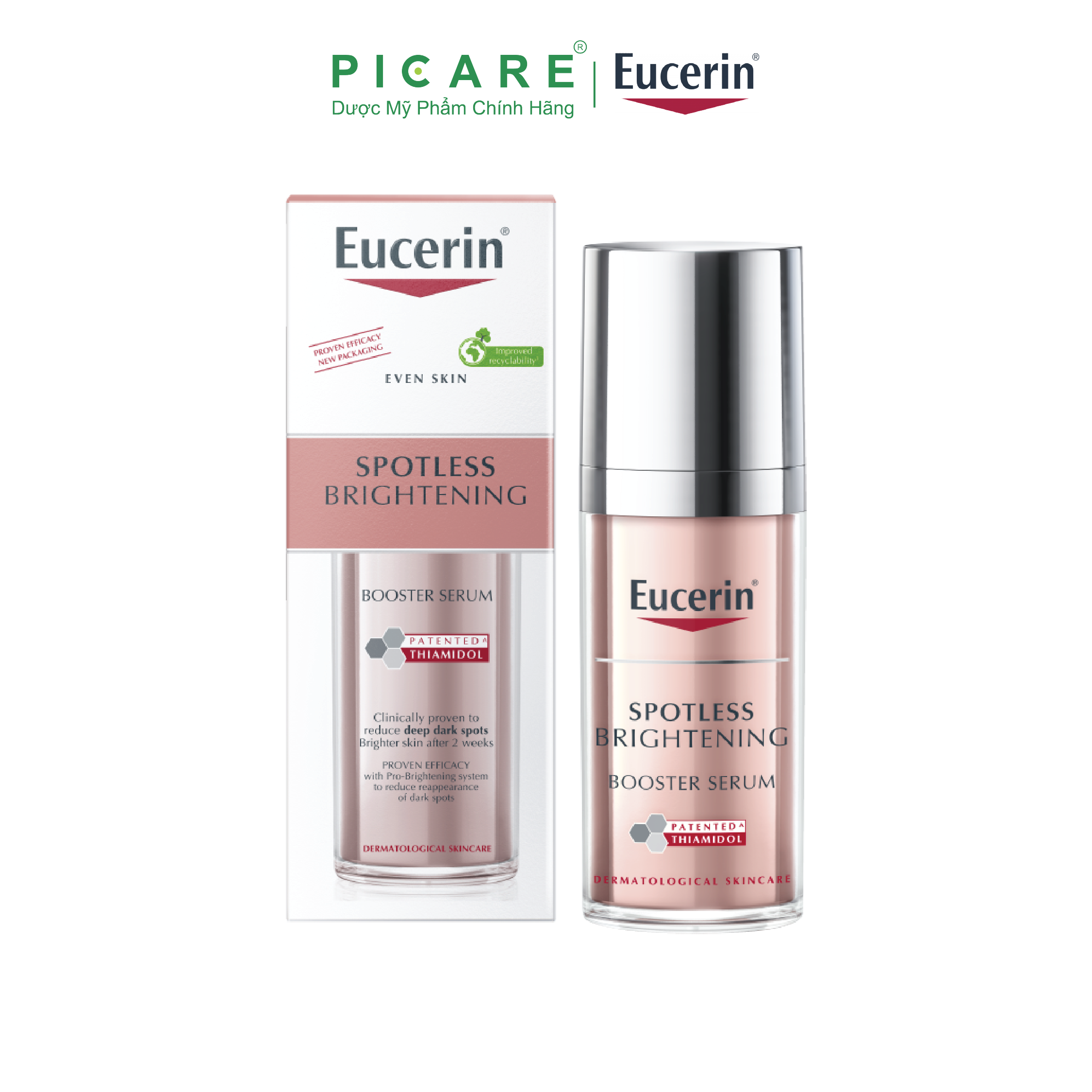 Tinh chất giảm thâm nám và dưỡng sáng da Eucerin Spotless Brightening Booster Serum