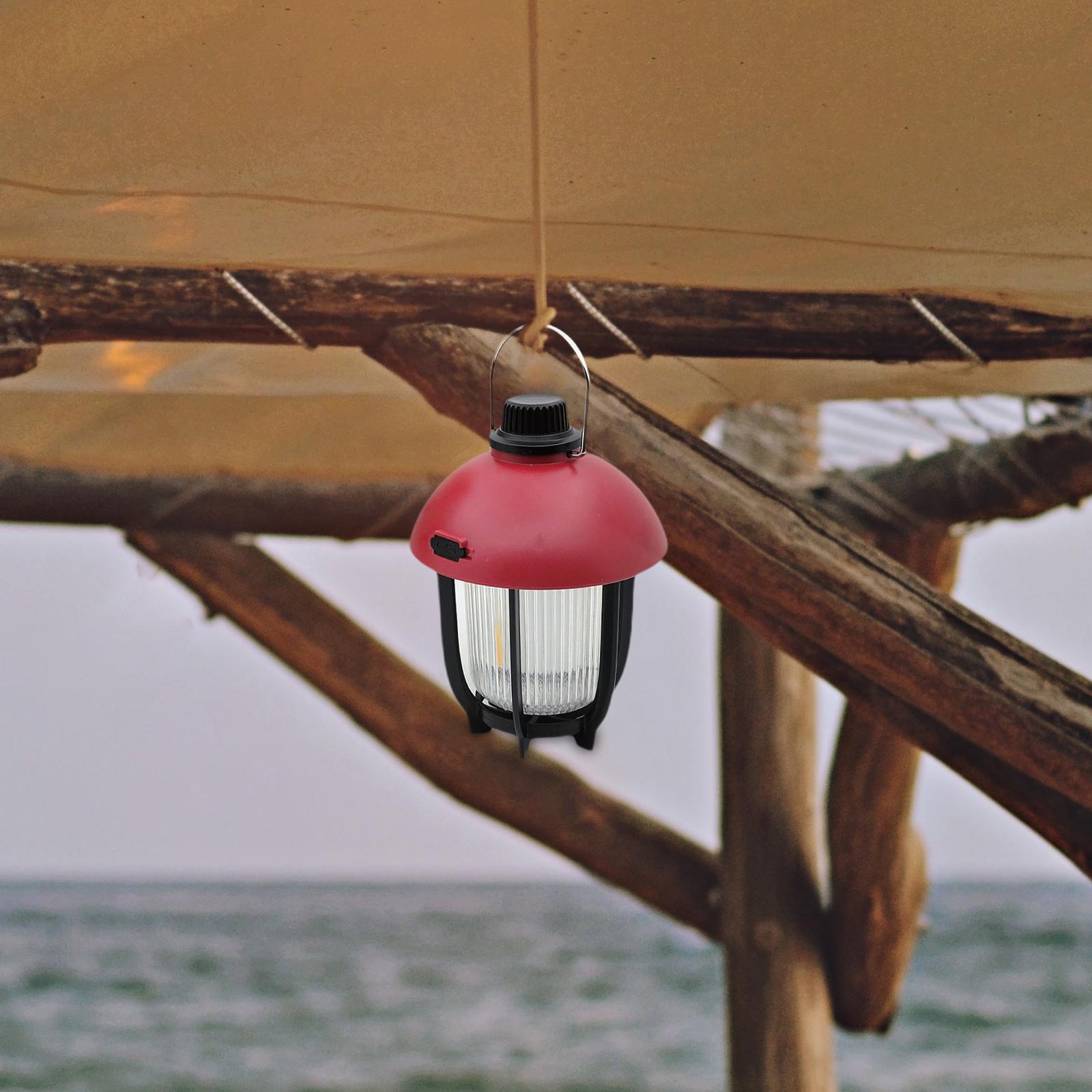 Camping Lantern Dimmable Hanging Lights Rechargeable for Garage Porch Hiking