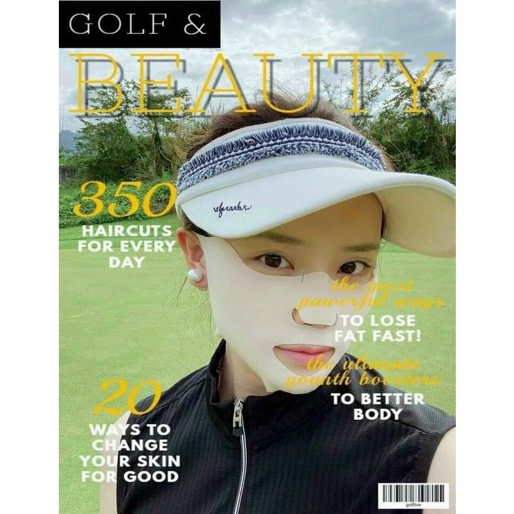 Mặt Nạ Chống Nắng Collagen Golf - Golf Collagen Sunscreen Mask - Dùng Cho Cả Nam Và Nữ