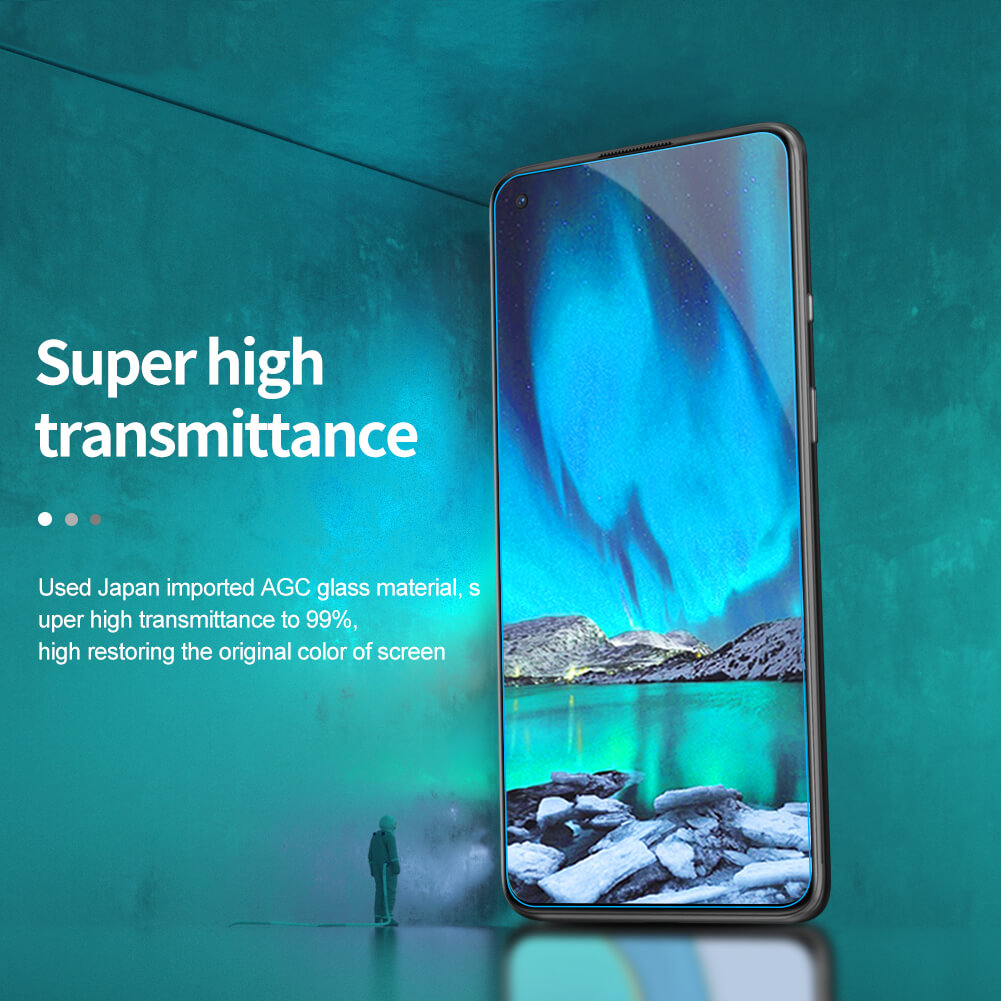 Cường lực dành cho Oneplus 8T - Oneplus 9R - Realme X7 Pro Nillkin H+ Pro (Không full) - Hàng nhập khẩu