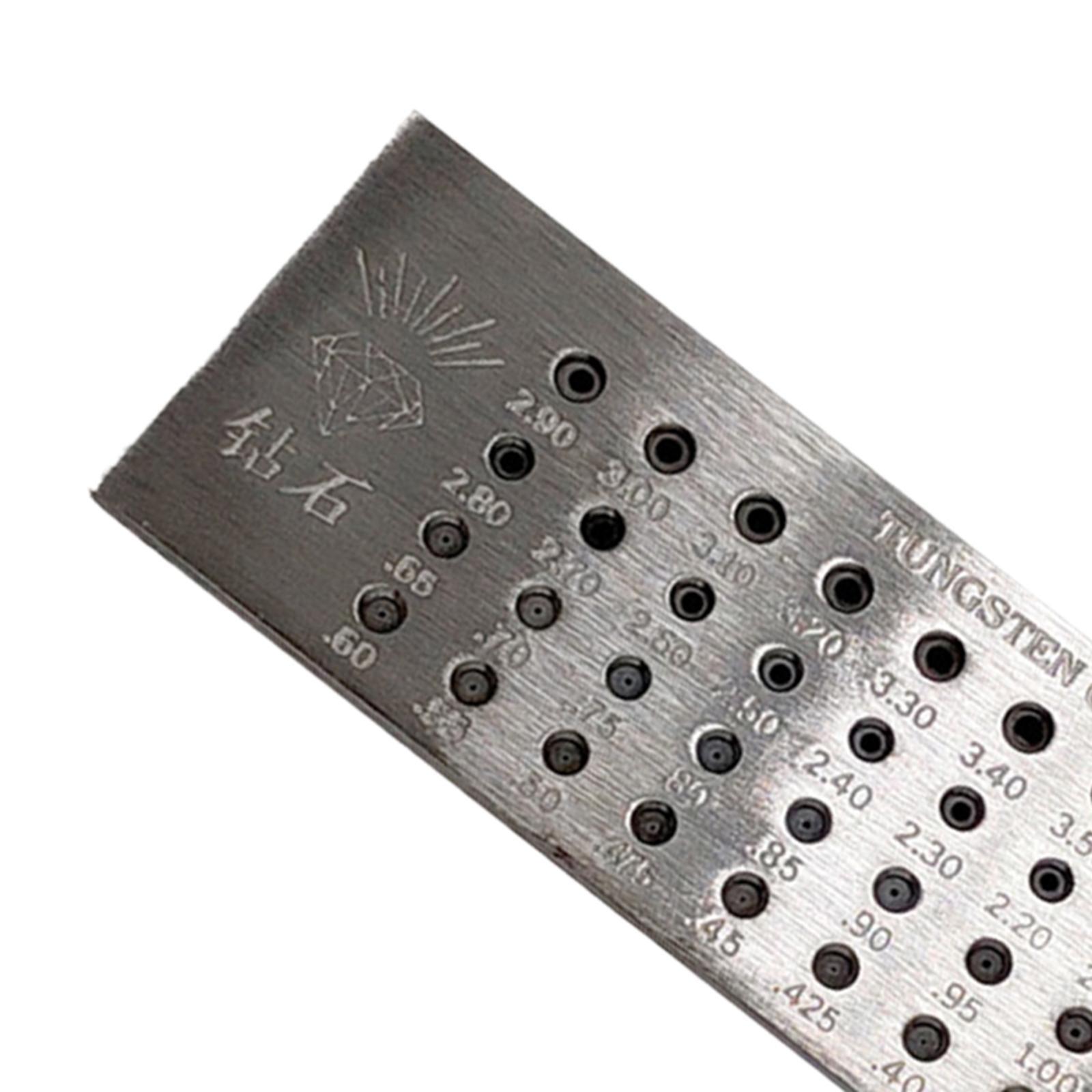 Wire Drawplate Jewelry Making Polishing Tungsten Carbide Wire Draw Plate