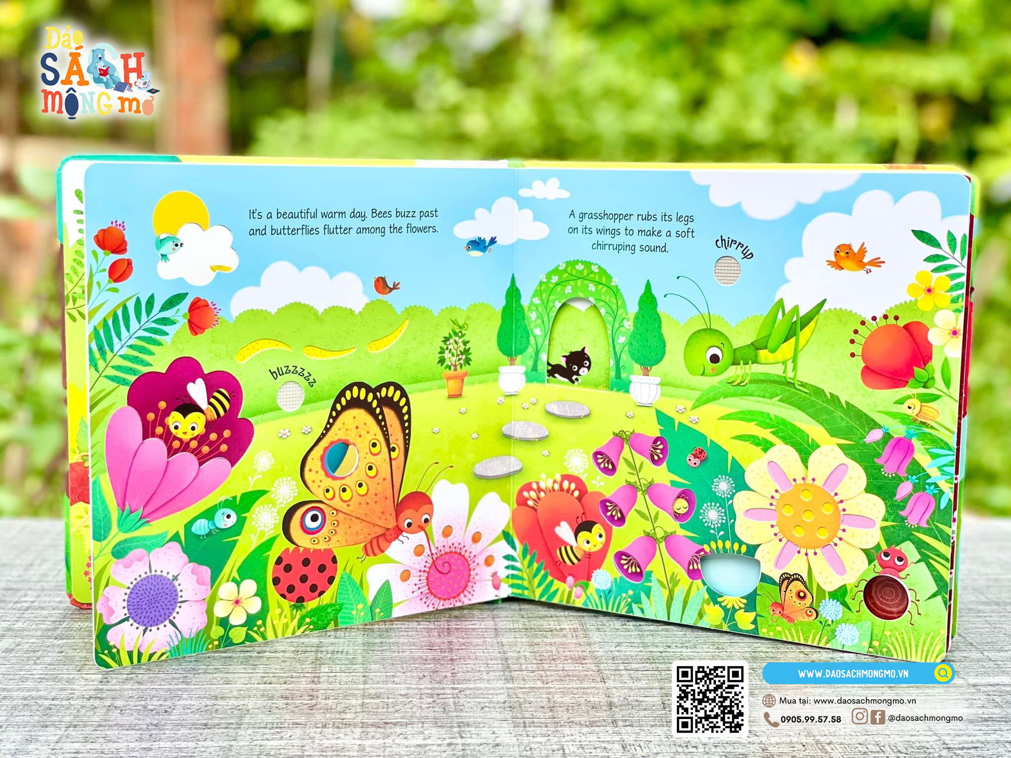 Đồ Chơi Âm Thanh Khu Vườn Nhỏ Garden Sounds Usborne