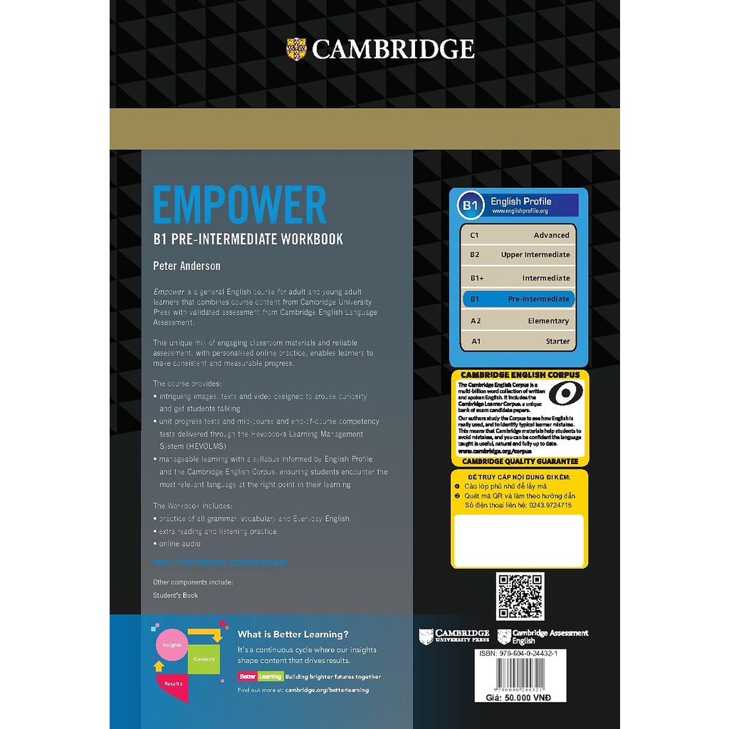 Combo Empower B1 Pre-Intermediate Student's Book with Online Access + Worbook