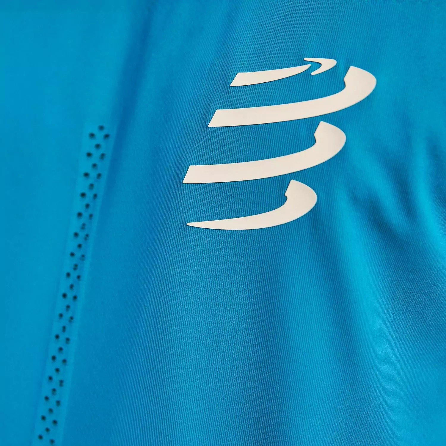 Áo chạy bộ nam Compressport Performance SS T-Shirt - Màu xanh