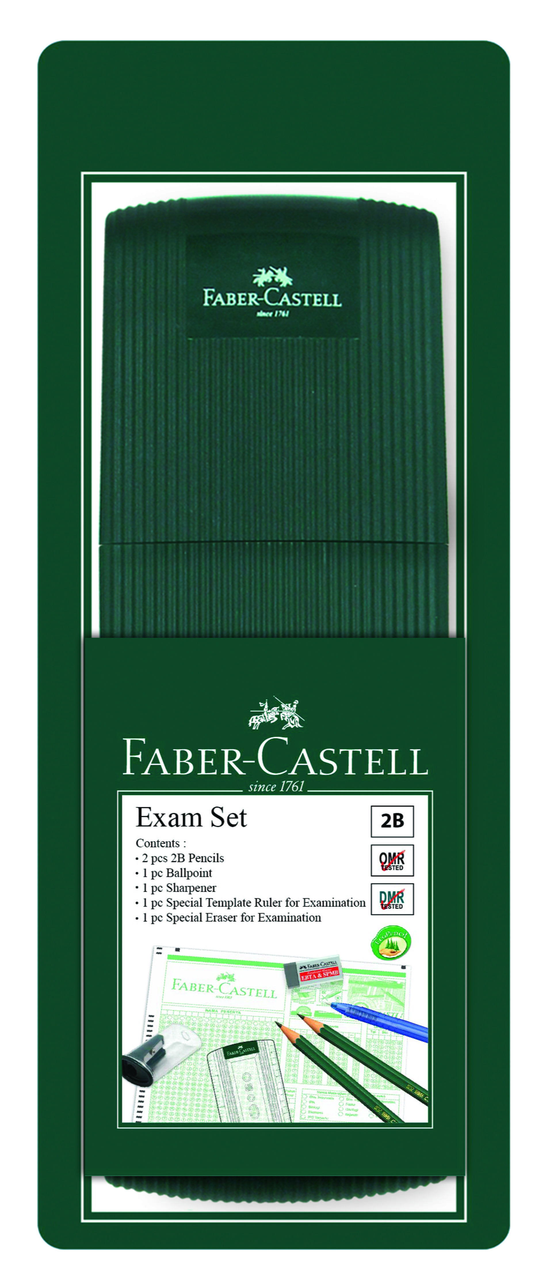 Bộ Dụng Cụ Thi Trắc Nghiệm 119049 Faber Castell