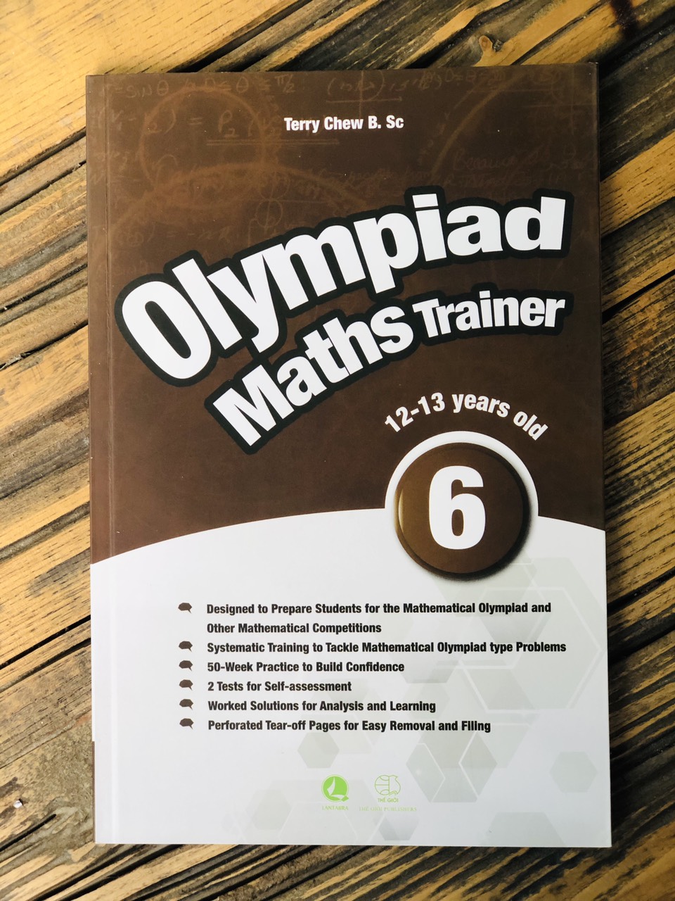 Sách Olympiad Maths Trainer 6, Luyện thi olympiad toán quốc tế cho trẻ 12 - 13 tuổi