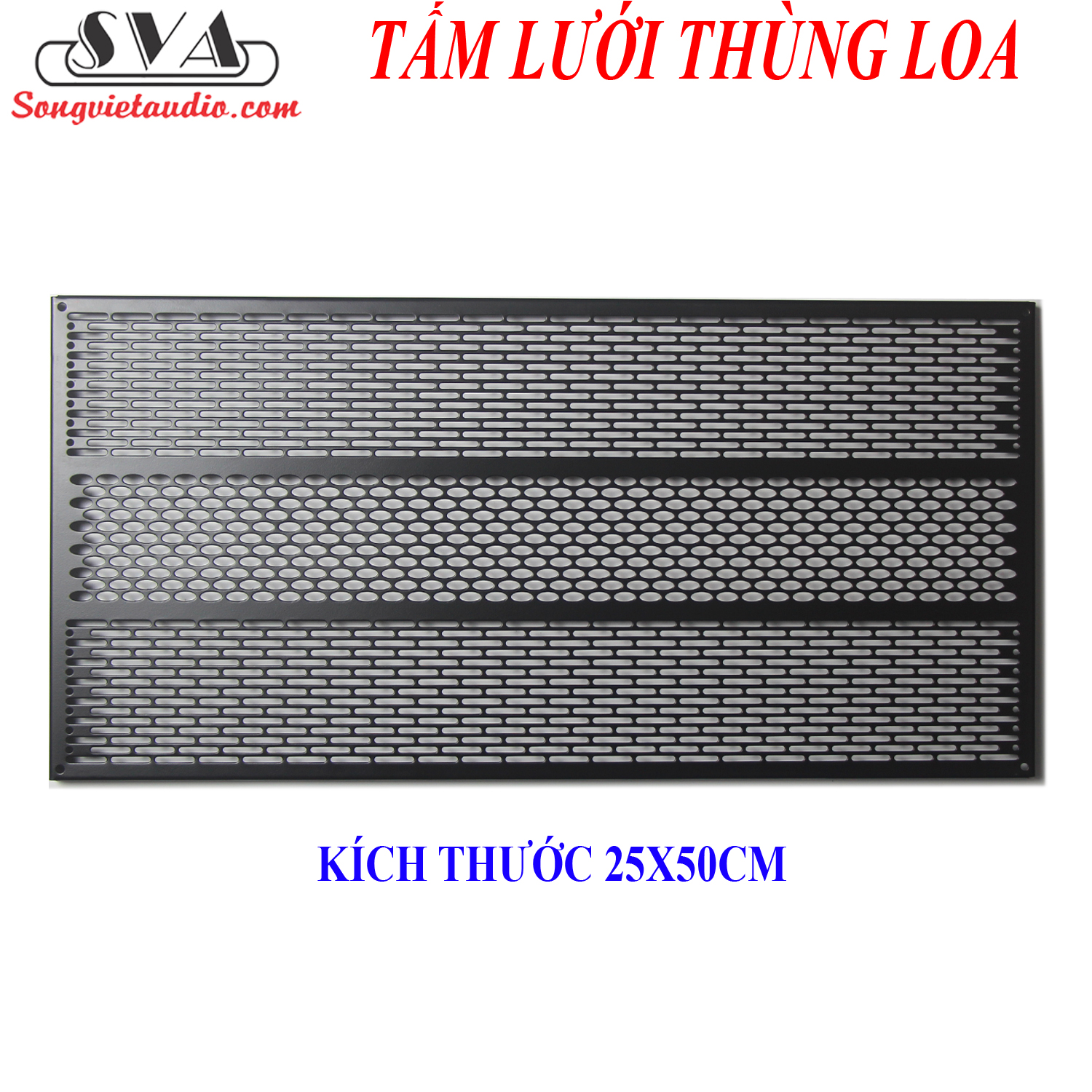 TẤM LƯỚI THÙNG LOA - KÍCH THƯỚC 25X50CM