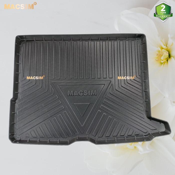 Thảm lót cốp Mercedes GLC 2016-2022 nhãn hiệu Macsin chất liệu tpv cao cấp màu đen