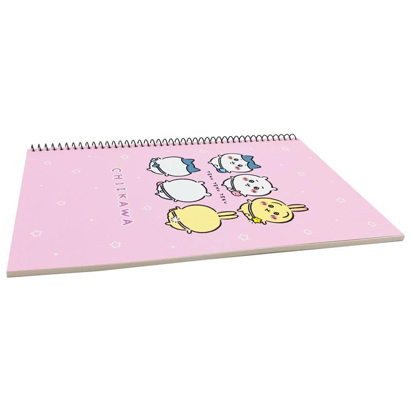 Sổ Lò Xo Mini Kẻ Ngang Chiikawa Ver.2 - Magic Channel MJ-01-243C - Màu Hồng