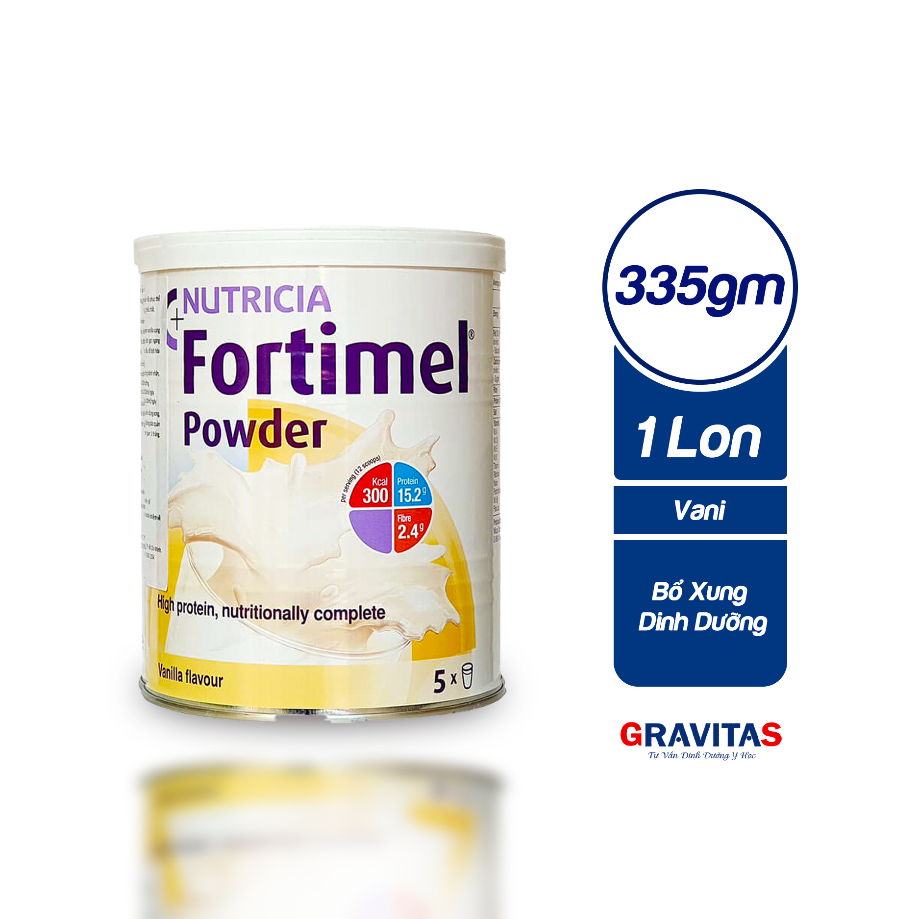 Sữa Fortimel Powder Vị Vanilla 335gm