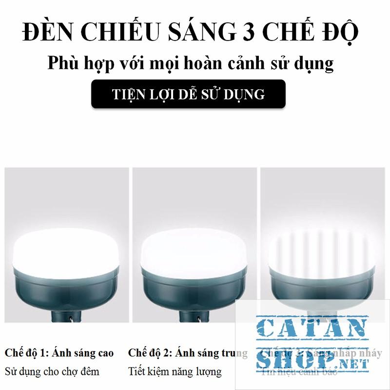 Bóng đèn LED sạc tích điện ánh sáng trắng, có đế hít nam châm, móc treo kèm theo công suất 12-24-36W HL145