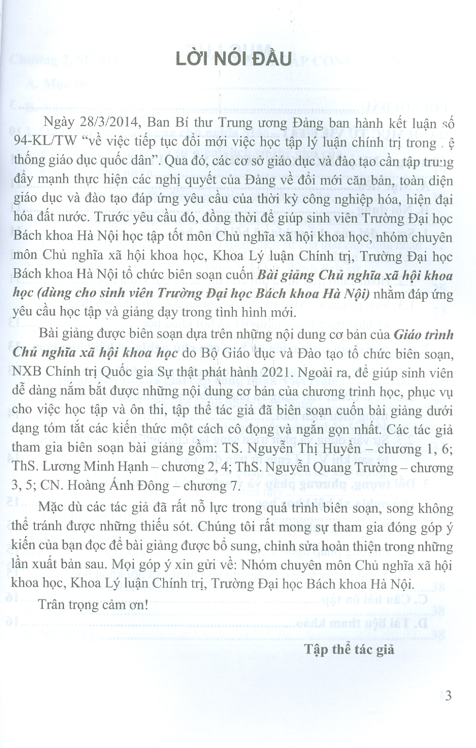 Bài Giảng Chủ Nghĩa Xã Hội Khoa Học