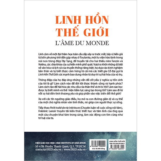 Sách IRED Books - Linh hồn thế giới - Frédéric Lenoir